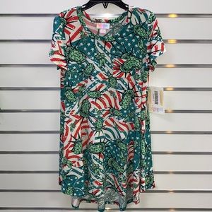 NWT LulaRoe Statue of Liberty Scarlett Dress